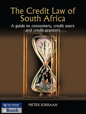 cover image of The Credit Law of South Africa